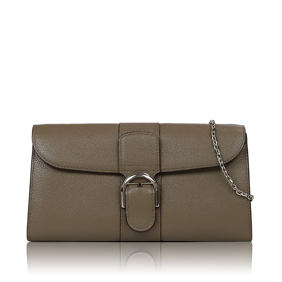 Delvaux ブリヨンロングチェーンウォレット 