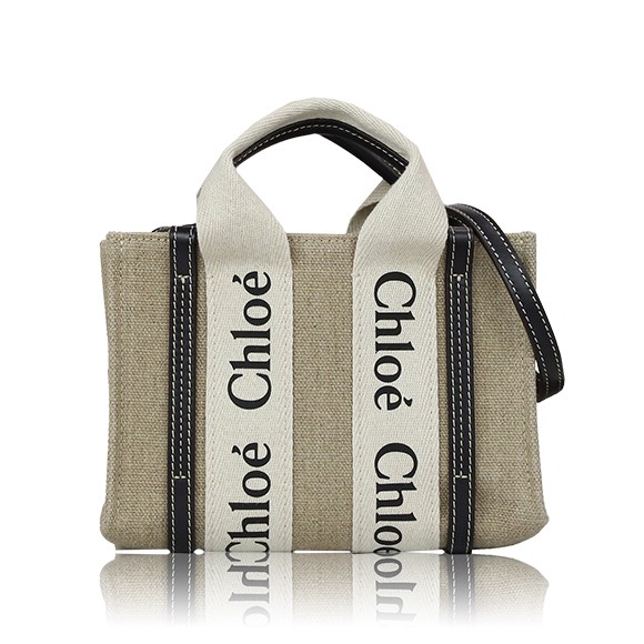 Chloe ウッディミニトートバッグ 