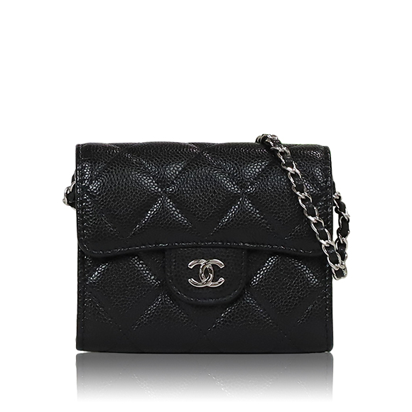 CHANEL チェーンウォレット 11&nbsp;x9&nbsp;x2cm(幅&nbsp;x 高さ&nbsp;x マチ)