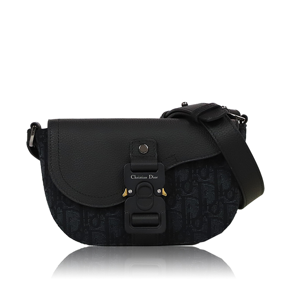 Dior サドルフラップ付きメッセンジャーバッグミニ 