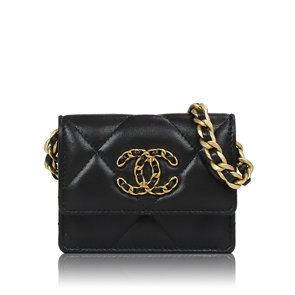 CHANEL チェーンショルダーバッグ 10 x8 x2cm(幅 x 高さ x マチ)