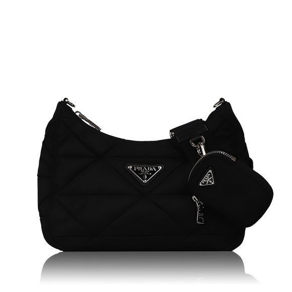 PRADA パデッドRe-Nylonショルダーバッグ 24 x18 x7cm(幅 x 高さ x マチ)