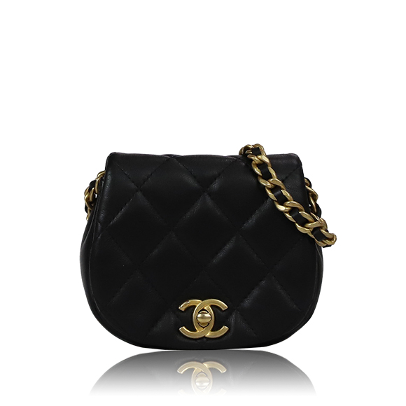 CHANEL チェーンショルダーバッグ 11&nbsp;x9&nbsp;x3cm(幅&nbsp;x 高さ&nbsp;x マチ)