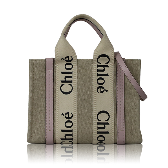 Chloe ウッディスモールトートバッグ 26 x19 x8cm(幅 x 高さ x マチ)