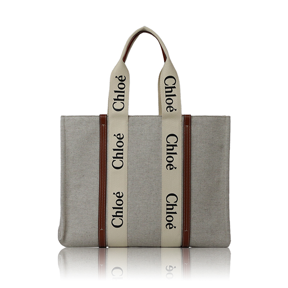Chloe ウッディラージトートバッグ 