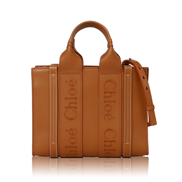 Chloe ウッディスモールトートバッグ 26&nbsp;x20&nbsp;x8cm(幅&nbsp;x 高さ&nbsp;x マチ)