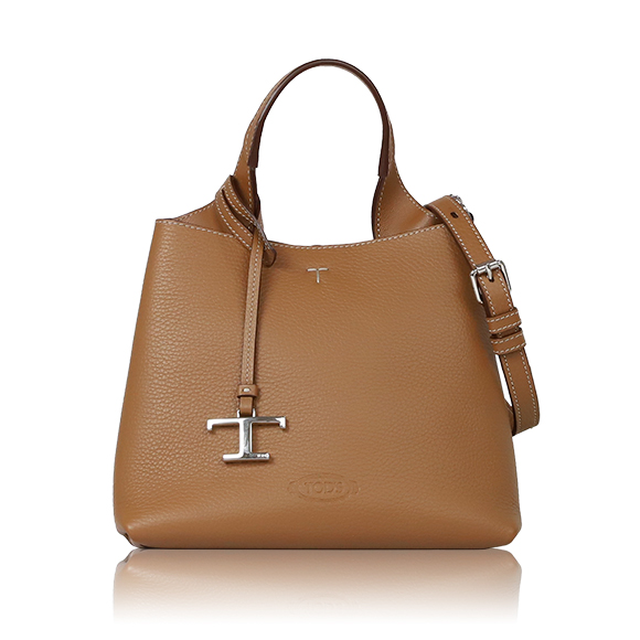 TOD’S レザーバッグミニ 22&nbsp;x19&nbsp;x13cm(幅&nbsp;x 高さ&nbsp;x マチ)