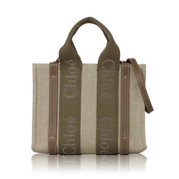 Chloe ウッディスモールトートバッグ 