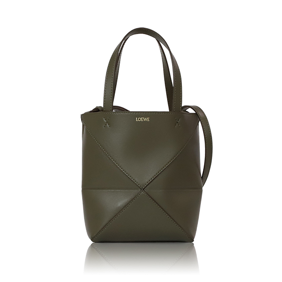 LOEWE パズルフォルドトートミニ 16&nbsp;x20&nbsp;x9cm(幅&nbsp;x 高さ&nbsp;x マチ)