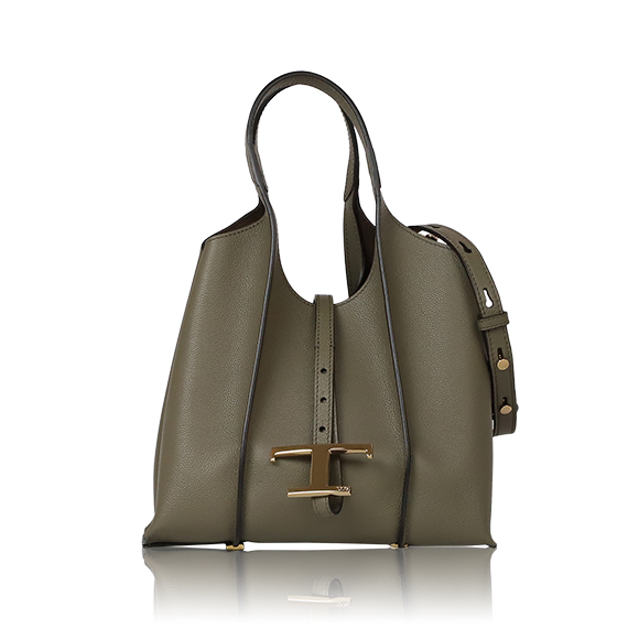 TOD’S Tタイムレスショッピングバッグミニ 23&nbsp;x19&nbsp;x11cm(幅&nbsp;x 高さ&nbsp;x マチ)