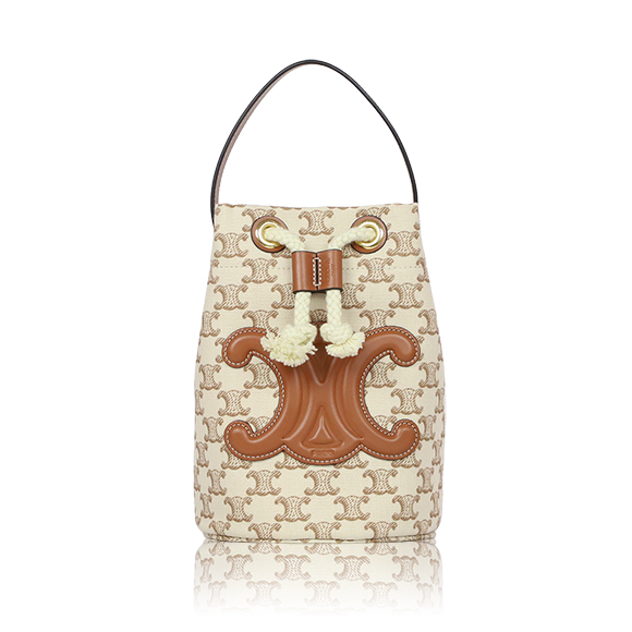 CELINE ティーンドローストリング 14 x20 x14cm(幅 x 高さ x マチ)