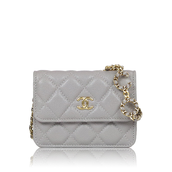 CHANEL チェーンショルダーバッグ 12 x9 x2cm(幅 x 高さ x マチ)