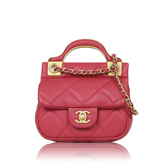 CHANEL チェーンショルダーバッグ 10 x9 x3cm(幅 x 高さ x マチ)