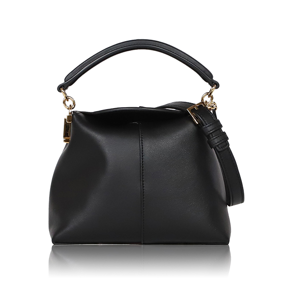 TOD’S Tケースレザーメッセンジャートートバッグマイクロ 18&nbsp;x14&nbsp;x9cm(幅&nbsp;x 高さ&nbsp;x マチ)