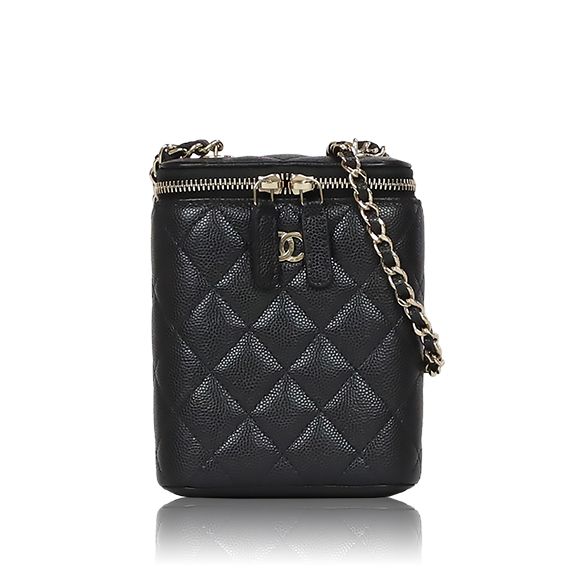 CHANEL ミニヴァニティショルダーバッグ 10&nbsp;x13&nbsp;x4cm(幅&nbsp;x 高さ&nbsp;x マチ)