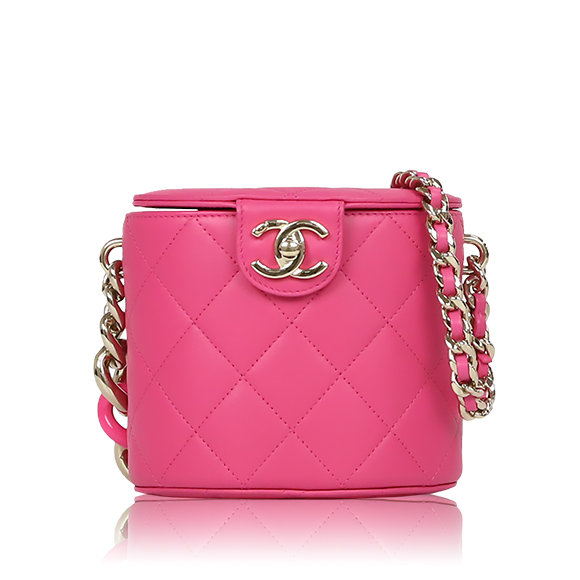 CHANEL ヴァニティチェーンショルダーバッグ 15&nbsp;x13&nbsp;x10cm(幅&nbsp;x 高さ&nbsp;x マチ)