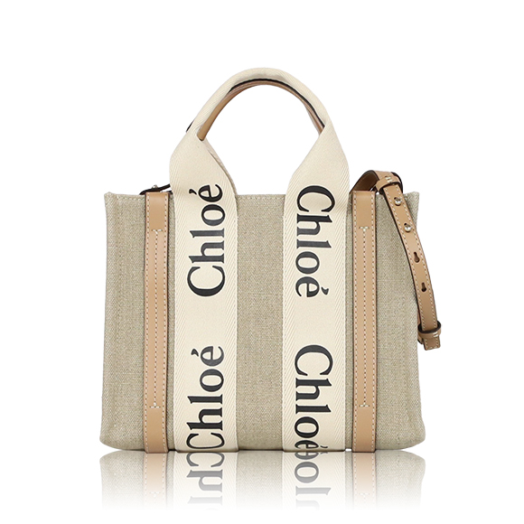 Chloe ウッディスモールトートバッグ 25 x20 x9cm(幅 x 高さ x マチ)