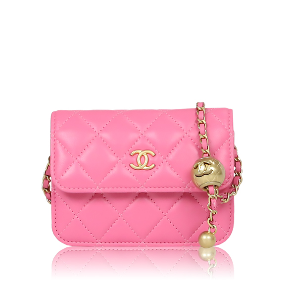 CHANEL チェーンショルダーバッグ 12&nbsp;x9&nbsp;x3cm(幅&nbsp;x 高さ&nbsp;x マチ)