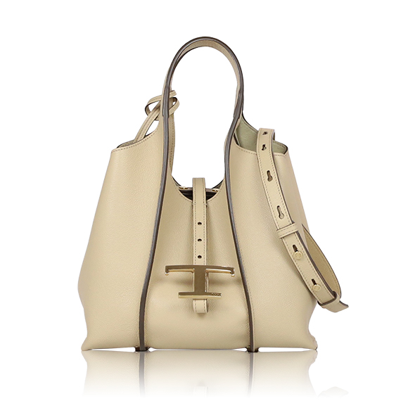 TOD’S Tタイムレスショッピングバッグミニ 22&nbsp;x19&nbsp;x12cm(幅&nbsp;x 高さ&nbsp;x マチ)