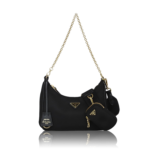 PRADA Re-Edition2005ナイロンショルダーバッグ 21 x16 x6cm(幅 x 高さ x マチ)