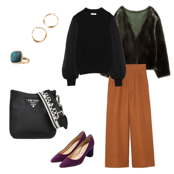 ヴィッテロダイノソフトレザーミニショルダーバッグ