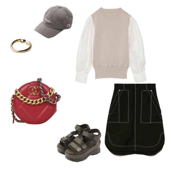 チェーンショルダーバッグ