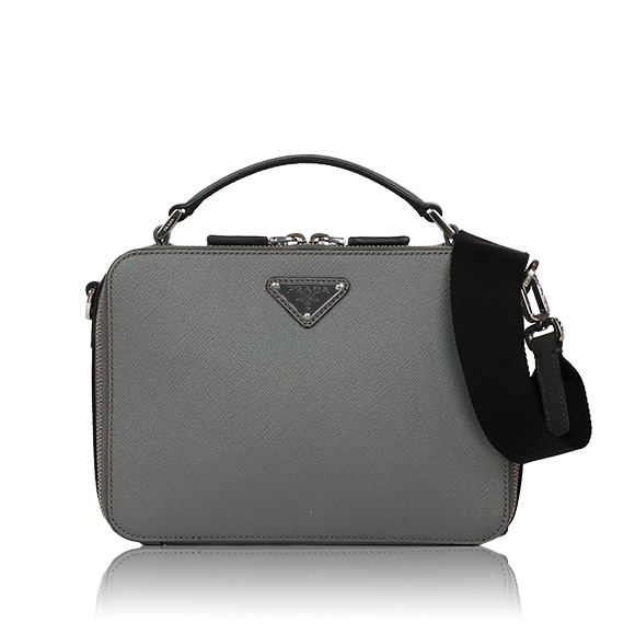 PRADA プラダブリックサフィアーノレザーバッグ 22 x16 x6cm(幅 x 高さ x マチ)