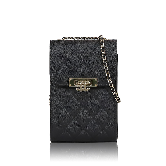 CHANEL チェーンショルダーバッグ 11 x17 x5cm(幅 x 高さ x マチ)