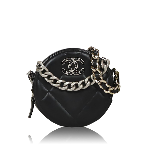 CHANEL チェーンショルダーバッグ 12 x12 x5cm(幅 x 高さ x マチ)