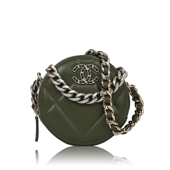 CHANEL チェーンショルダーバッグ 12 x12 x6cm(幅 x 高さ x マチ)