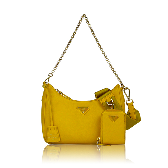 PRADA Re-Edition2005サフィアーノレザーバッグ 22&nbsp;x17&nbsp;x6cm(幅&nbsp;x 高さ&nbsp;x マチ)