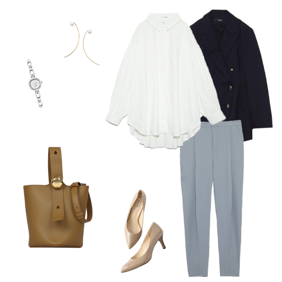 ペブルバケットバッグミニ