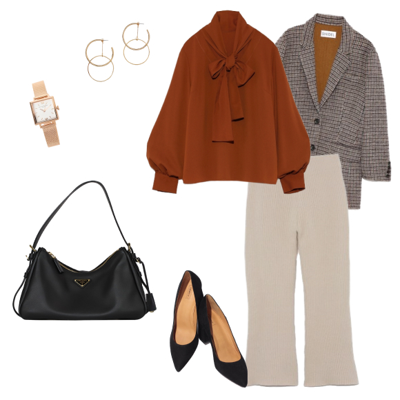 エメミディアムレザー ショルダーバッグ