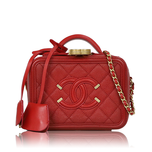 CHANEL ヴァニティケーススモール 16 x12 x7cm(幅 x 高さ x マチ)