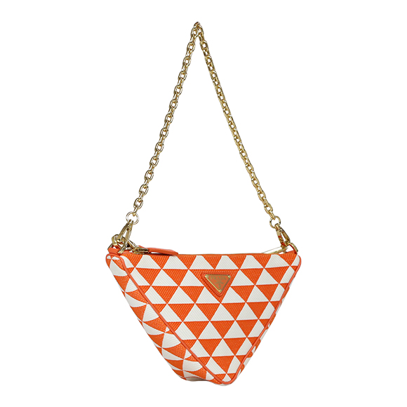 PRADA（プラダ）プラダシンボルエンブロイダリーファブリックバッグ