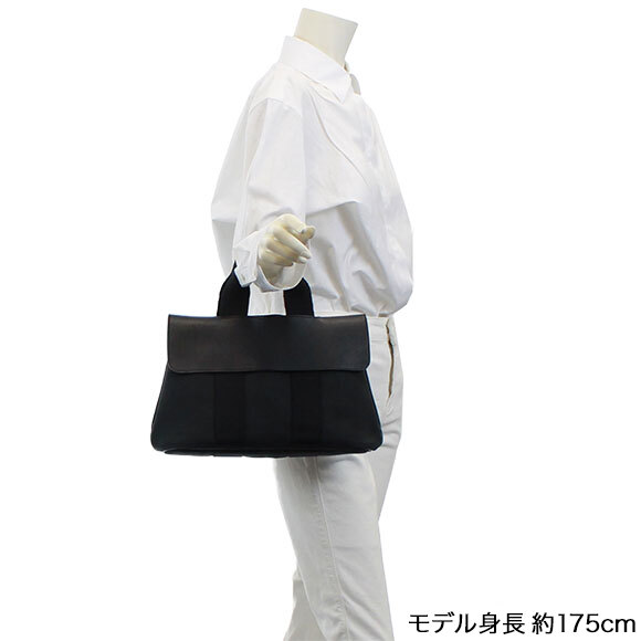 エルメス ヴァルパライソPM ハンドバッグ キャンバス レザー（HERMES 