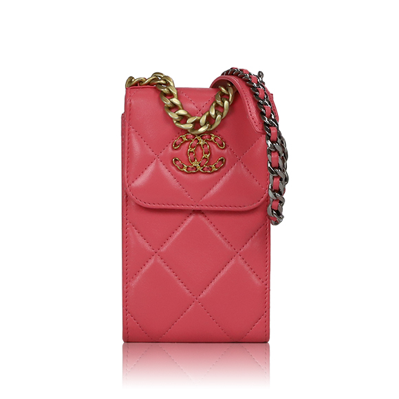 CHANEL チェーンショルダーバッグ 10&nbsp;x17&nbsp;x2cm(幅&nbsp;x 高さ&nbsp;x マチ)