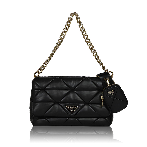 PRADA パデッド2WAYバッグ 28&nbsp;x18&nbsp;x8cm(幅&nbsp;x 高さ&nbsp;x マチ)