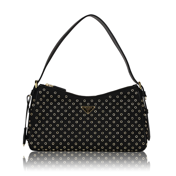 PRADA エメショルダーバッグ 34&nbsp;x19&nbsp;x10cm(幅&nbsp;x 高さ&nbsp;x マチ)