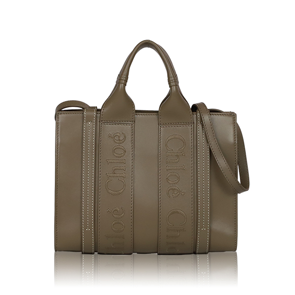 Chloe ウッディスモールトートバッグ 26&nbsp;x20&nbsp;x8cm(幅&nbsp;x 高さ&nbsp;x マチ)