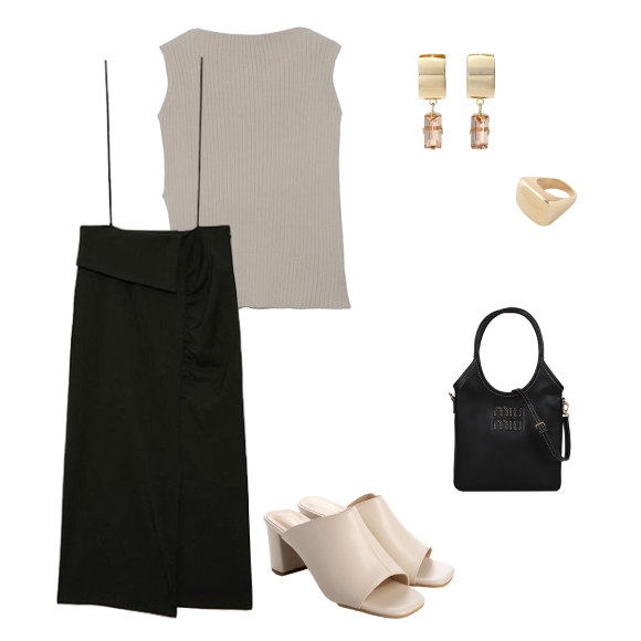 アイビーレザーハンドバッグ