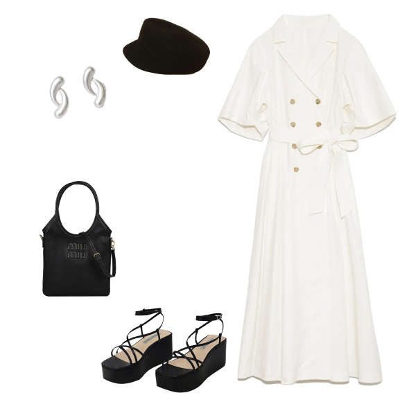 アイビーレザーハンドバッグ