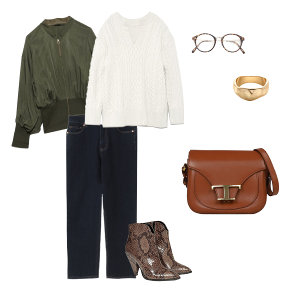 Tタイムレスショルダーバッグ