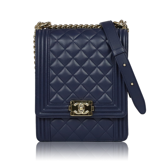 CHANEL ボーイシャネル 16&nbsp;x20&nbsp;x5cm(幅&nbsp;x 高さ&nbsp;x マチ)