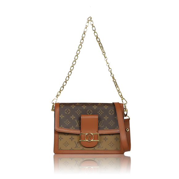 LOUIS VUITTON ドーフィーヌMM 24&nbsp;x18&nbsp;x12cm(幅&nbsp;x 高さ&nbsp;x マチ)