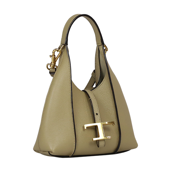 TOD’S（トッズ）Tタイムレスレザーホーボーバッグマイクロ