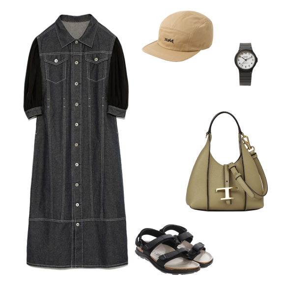 Tタイムレスレザーホーボーバッグマイクロ