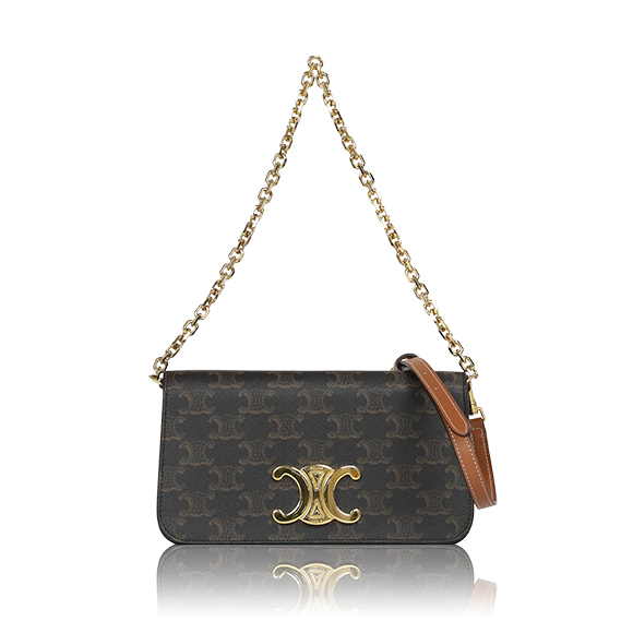 CELINE マルチポシェット 20&nbsp;x11&nbsp;x3cm(幅&nbsp;x 高さ&nbsp;x マチ)