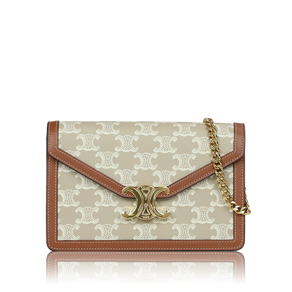 CELINE チェーンウォレットマーゴ 19&nbsp;x12&nbsp;x4cm(幅&nbsp;x 高さ&nbsp;x マチ)