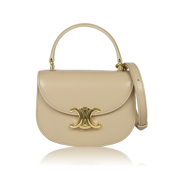 CELINE ミニブザスクレア 15&nbsp;x12&nbsp;x3cm(幅&nbsp;x 高さ&nbsp;x マチ)
